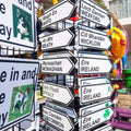 Collection of Irish magnets.